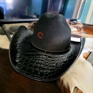 Charlie one felt hat 6 3/4